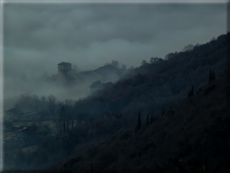 foto Pedemontana Veneta nella nebbia